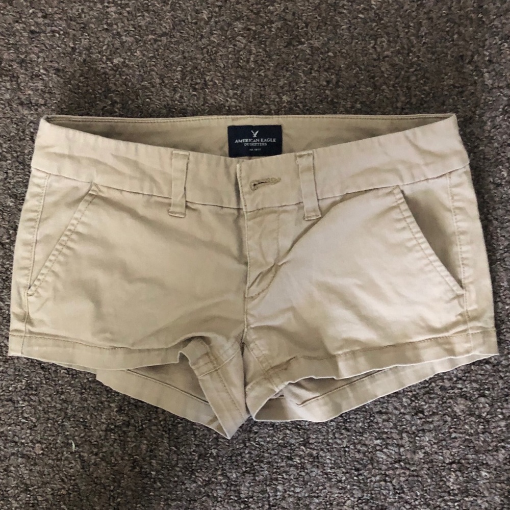 American Eagle Khaki Shorts